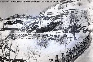 029- Fort National Azouza- Colonne de Zouaves- 1907- Taillemite